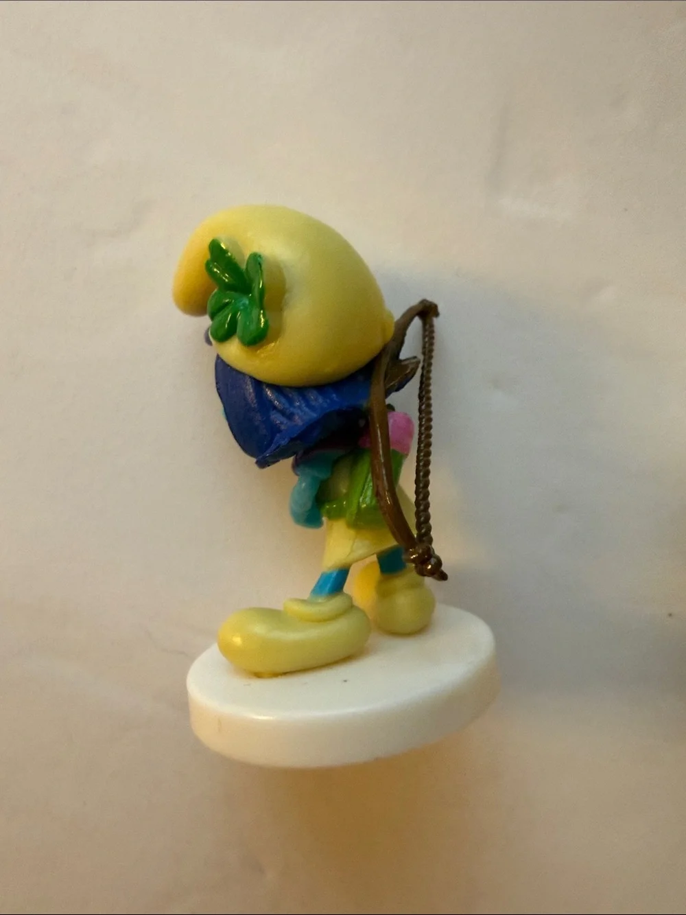 Disney Cake Topper Figures - Red, Brown, Yellow, Blue